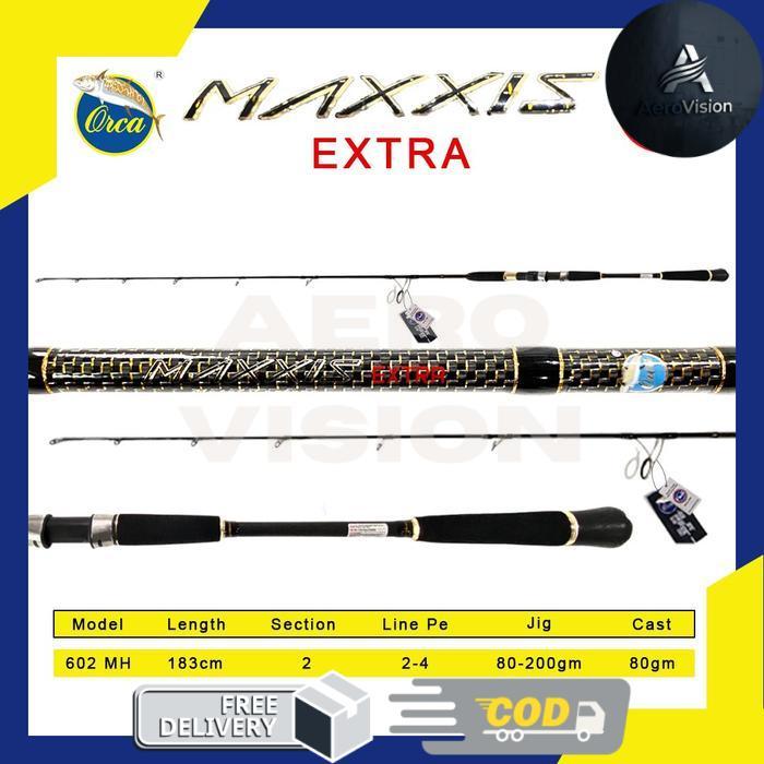 Joran Jig Orca Maxxis 602M Pe 2-4 Carbon - Ring Fuji