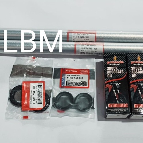 Stok Baru PAKET AS SHOCK DEPAN SEAL SET OLI SHOCK CB150R CB 150R CB 150R LED MODEL DRAT KODE PART