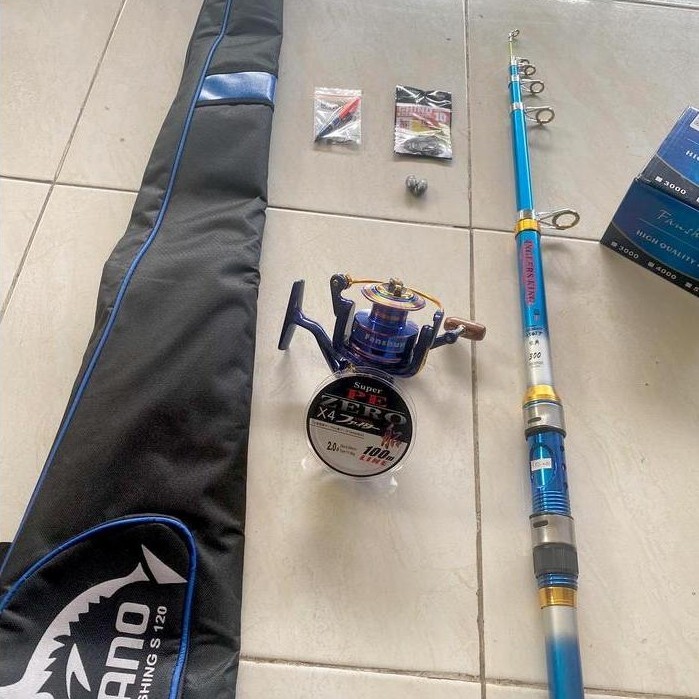 Set Pancing Laut Mewah Lengkap Tinggal Pake