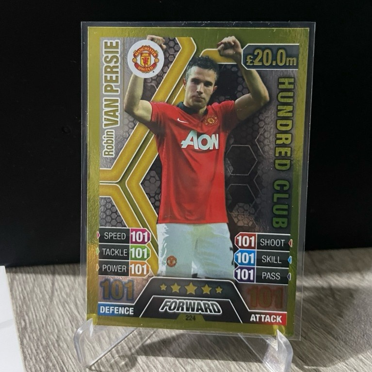 Robin Van Persie "Hundred Club", topps match attax 2013/2014