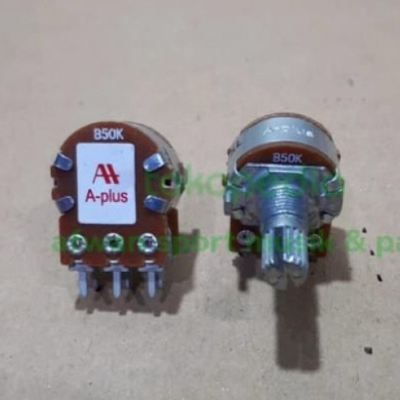 Potensio Stereo 50K Aplus Ass pendek