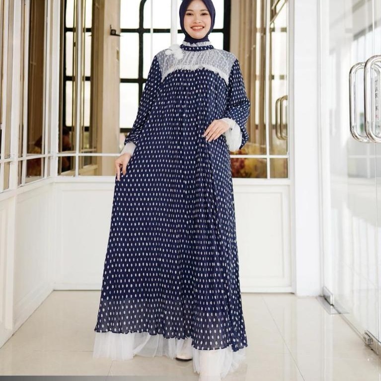Gamis Premium FLOREN 6 by Luna Hijab Indonesia