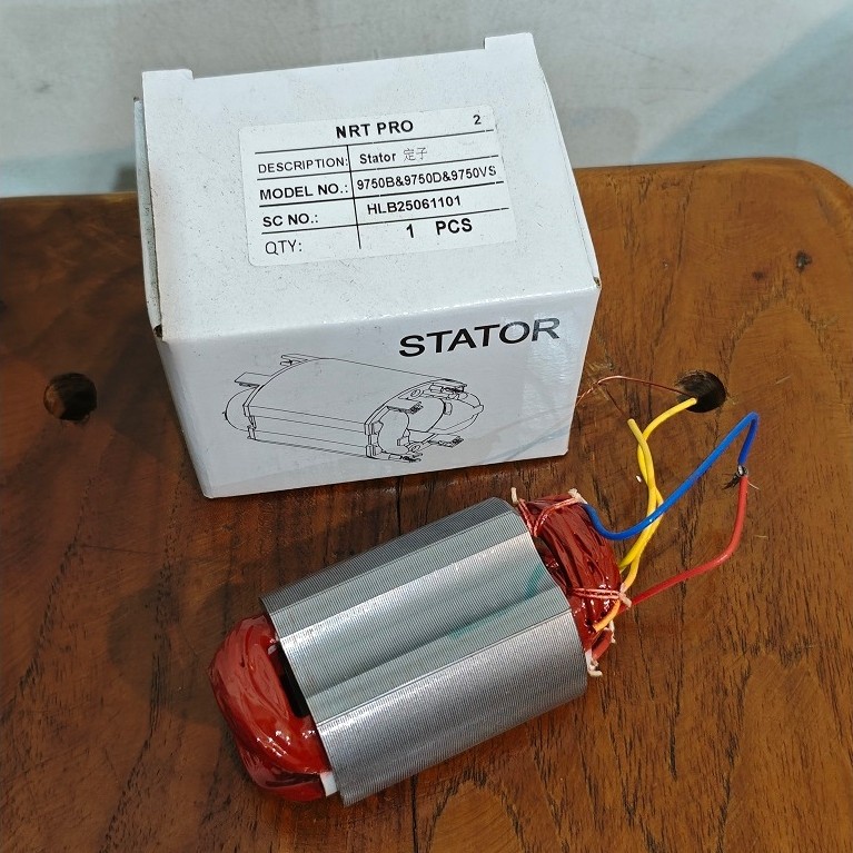NRT PRO SPARE PART ORIGINAL STATOR 9750 HD GERINDA TANGAN 4"