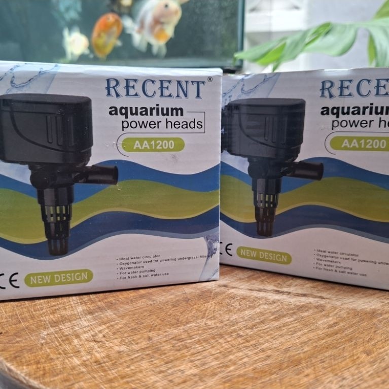 Recent Power Head Pompa Air Celup Aquarium AA 1200 / Recent AA 1200