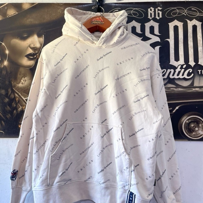 hoodie romantic crown full print