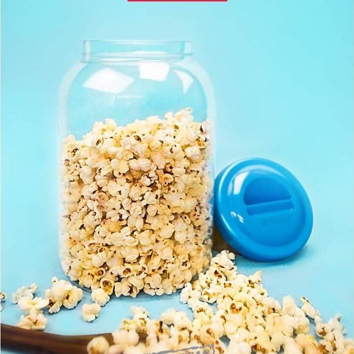 Lion Star Hugo Round Jar (3Lt) / (4 Lt) / Toples Kerupuk kedap udara /toples kerupuk LION STAR bulat
