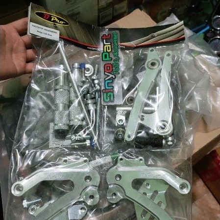 UB underbone Ninja 150 R RR SS ZX150 ORIGINAL B -PRO GEN 2 DAN VND PREMIUM DISC CAKRAM SILVER & HITA