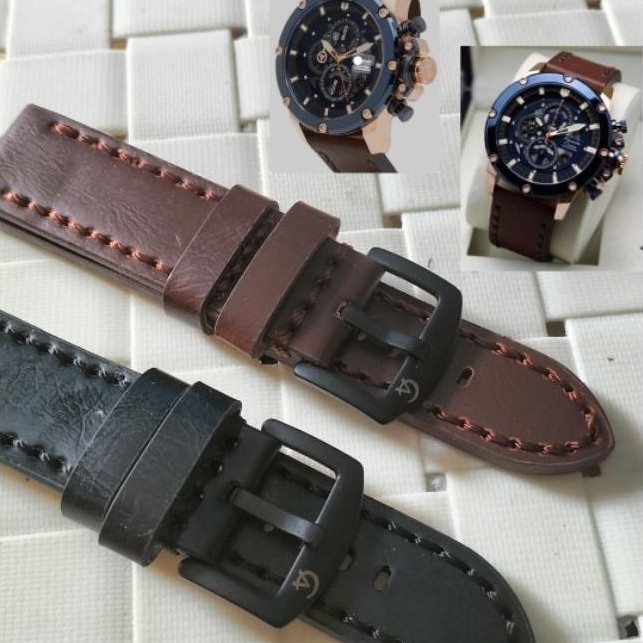 Tali Jam Kulit Alexander Christie, Strap Kulit Ac aksesoris jam