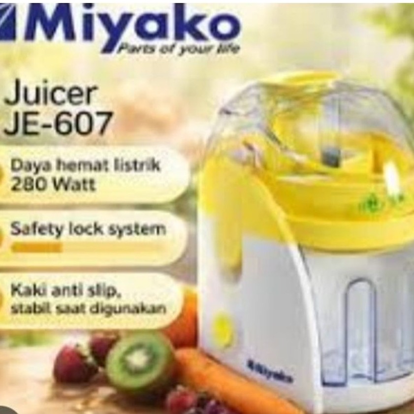 juice extractor  miyako pengejusje 607280 wattmerk miyako Barang baru
