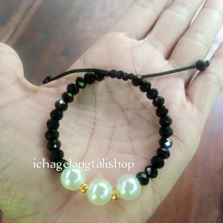 gelang variasi mutiara Mrican Semar Nusantara