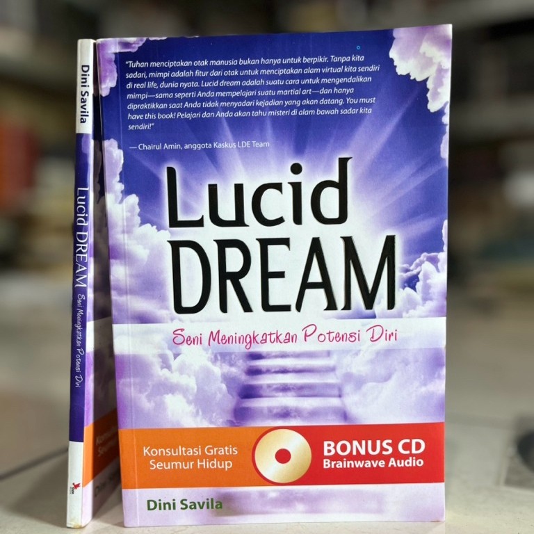 [ ORIGINAL ] BUKU MOTIVASI 2 P NGEMBANGAN DIRI / LUCID DREAM / SENI MENINGKATKAN POTENSI DIRI