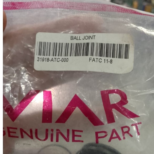BALL JOIN  MOTOR VIAR ATV RAZOR 100 CCBALL JOINTFATC 11-831918-ATC-000RAZOR 100 SP