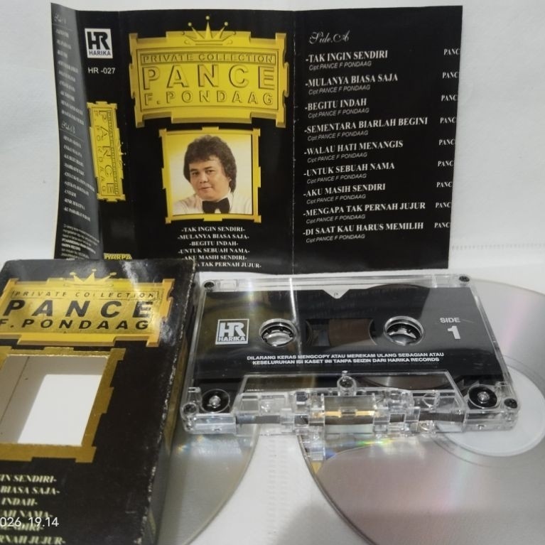 kaset pita PANCE PONDAAG private collection