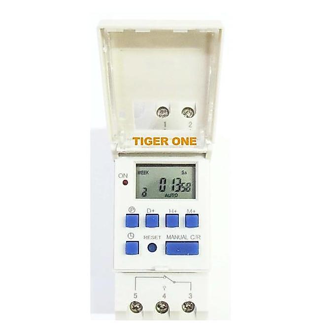 Cucina- Mcb Timer Digital, Timer Switch Thc15A, Panel Lampu Listrik Otomatis