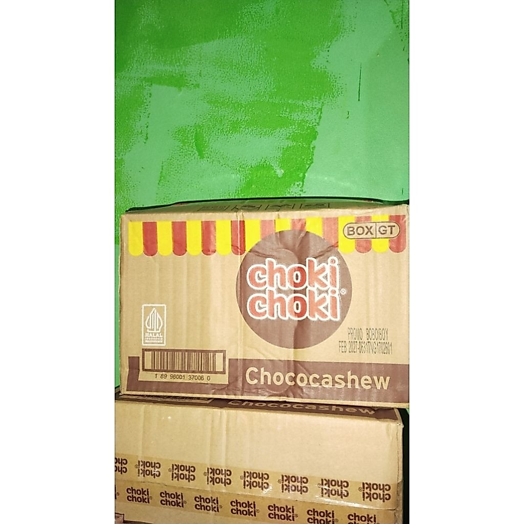 PROMO CHOKI CHOKI 1 DUS isi 9 Box Edisi Gratis Kartu Boboy