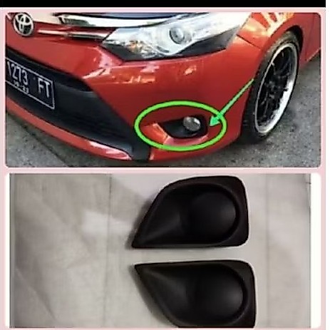 COVER FOGLAMP VIOS ORIGINAL TOYOTA KIRI/KANAN