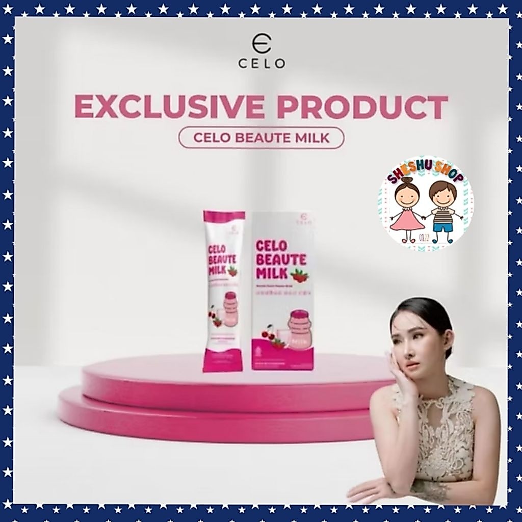 READY STOCK CELO BEAUTE MILK POWDER COLLAGEN DRINK MINUMAN KOLAGEN RASA SUSU CELO.BEAUTE CECECELO