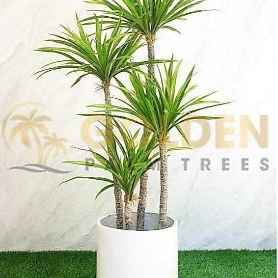 Pohon Artificial Pandan Bali Cabang 4 + Pot Tanaman