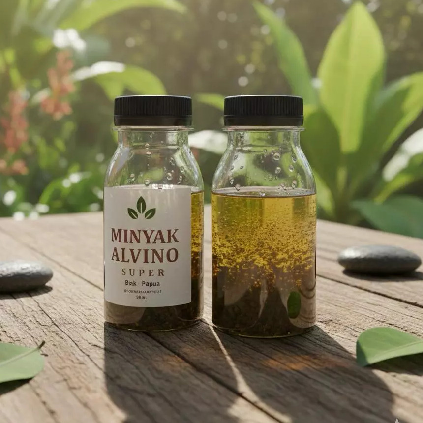 SEGERA BUKTIKAN MINYAK ALVINO PAPUA 100% ORI Minyak Alvino Original Herbal Asli 50 ML