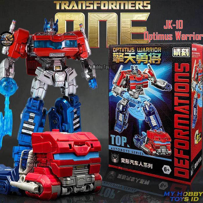 Mainan Robot Transformers One Optimus Prime Orion Pax & Bumblebee B-127 Bisa Transform Mobil - JK-10