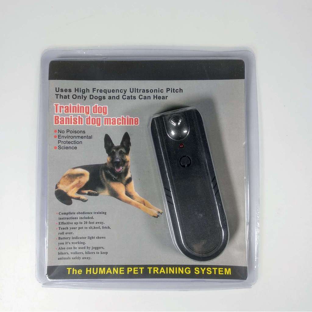 Ultrasonic Dog Repeller Anti Barking Training Anjing