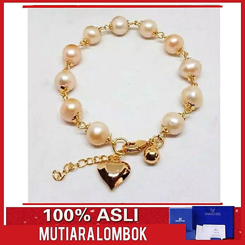 perhiasan wanita gelang mutiara lombok mutiara asli lombok mutiara tawar jewelery pearl