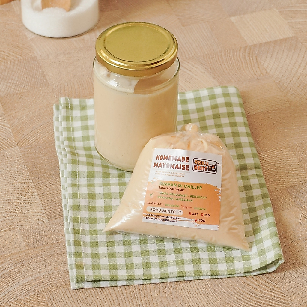 Mayonaise Roku Bento BSD Homemade Mayo | Saus Mayones Cocolan Bento | Saus Bento