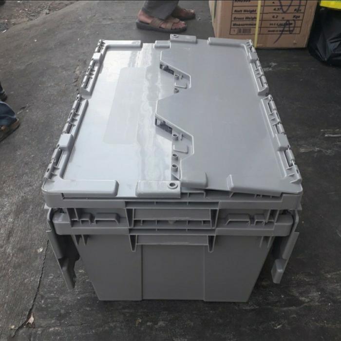 Box Container 70 Liter Rabbit 7000 Nestable Indomaret Industri Plastik Indomart Alfamart Lipat Buka 