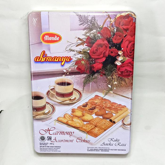 PROMO  monde harmony pie selection kemasan kaleng - HARMONY 850