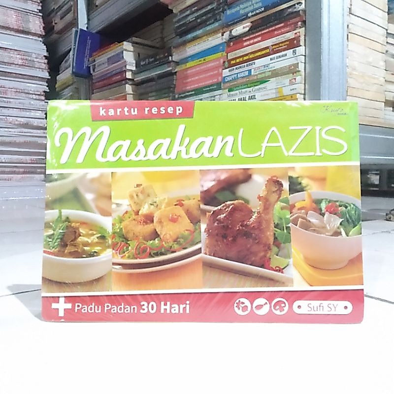 ( ORIGINAL ) Buku RESEP MASAKAN / MASAKAN / RESEP MASAKAN NUSANTARA / BUKU MASAKAN BERGAMBAR BERWARN