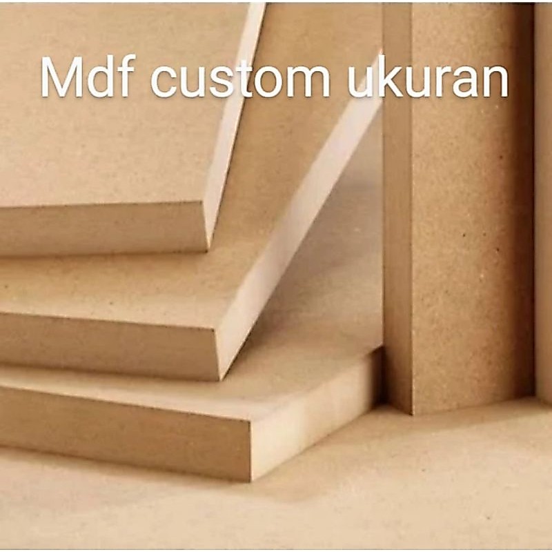 mdf 12mm/mdf coklat 12mm/mdf board coklat potongan custom