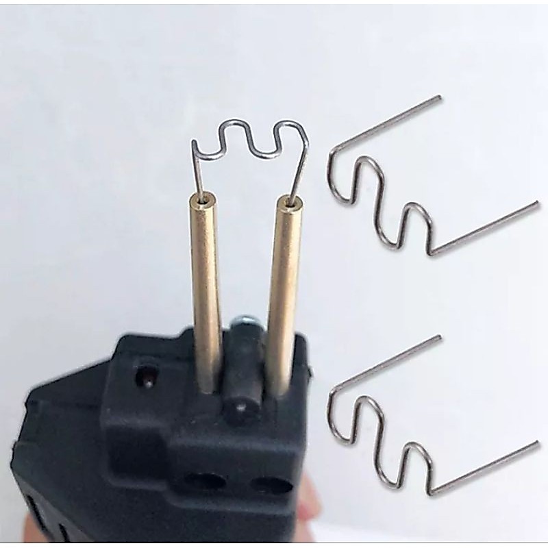 stapler las kawat las plastik Staples jahit isi 100pcs