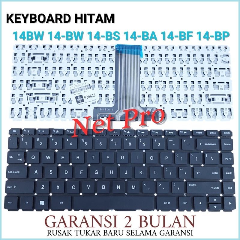 Keyboard For HP 14-BW 14-bw010AU 14-bw500AU 14-bw518AU 14-bs001TU -NPRO