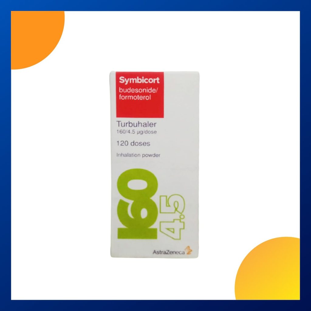 SYMBICORT 160/4.5 1 TURBUHALER @ 120 DOSIS