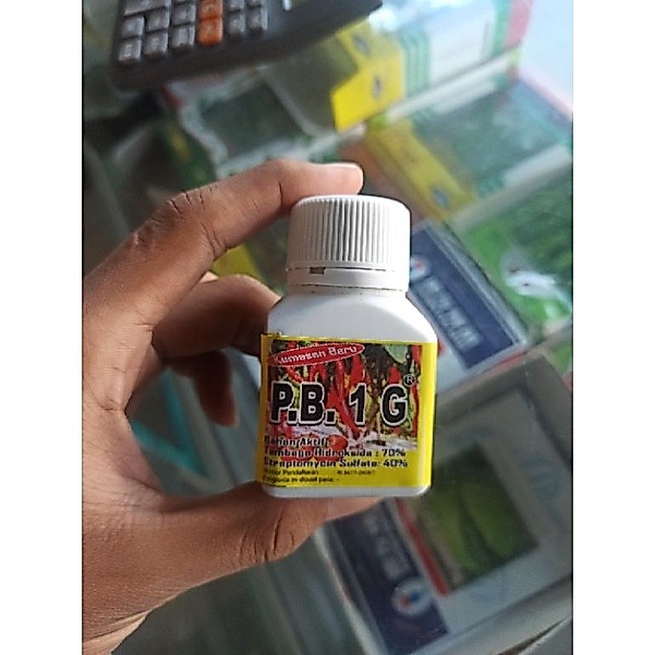 P.B. 1G Fungisida Pencegah Kresek dan Bercak Daun 50 Gram