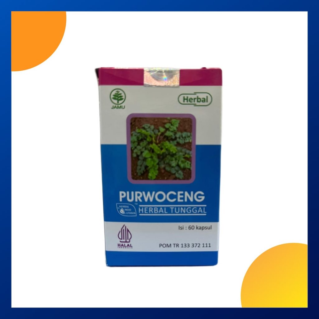 Herbal Indo Utama Purwoceng Box 60 Kapsul