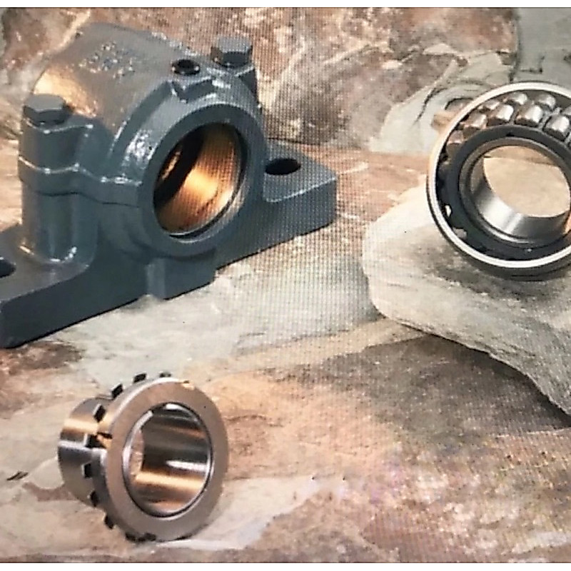 PLUMMER BLOCK SN 522 komplit bearing dan adapter ( as 100mm )
