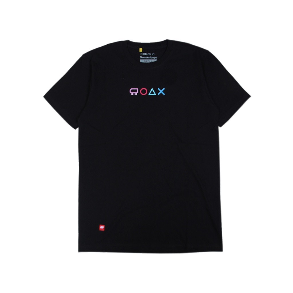 Black ID - Kaos Lengan Pendek Pria | Black Play Baju Kaos Unisex