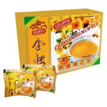 MAY Salle [HALAL] Goldpine Instant Chrysanthemum Tea With Honey 200gr Minuman Teh Krisan Untuk Menur