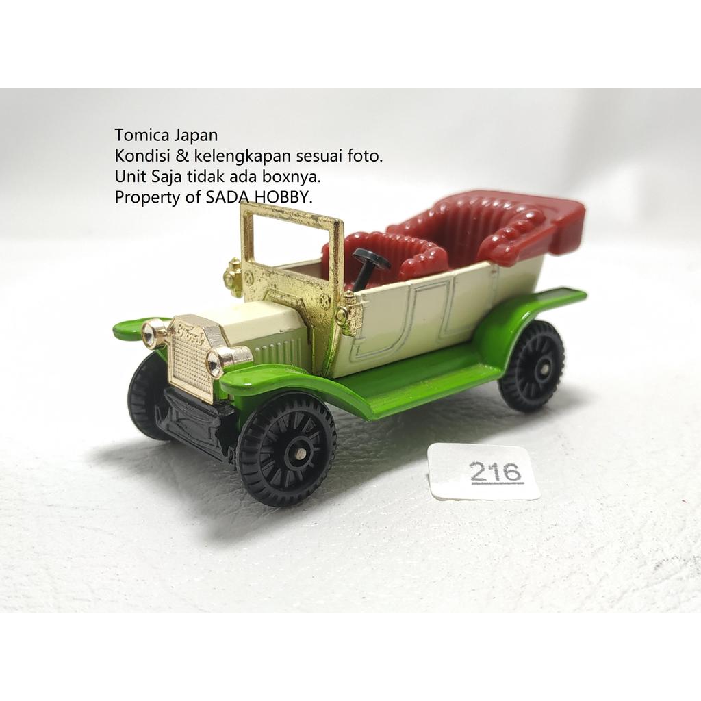 Vintage Tomica Foreign F13 Type T Ford Cabriolet Japan 1977 Unit Only