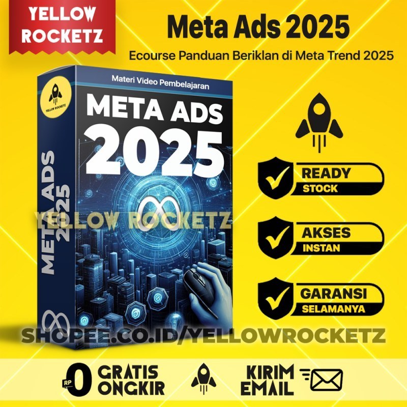 Meta Ads 2025 Teknik Iklan Facebook & Instagram Terbaru Materi Lengkap FB Meta Ads Pro