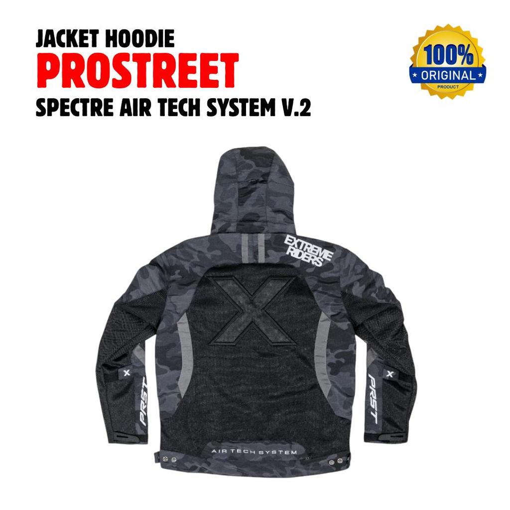 JAKET PROSTREET SPECTRE AIR TECH V.2 CAMO GREY | JAKET PROSTREET | 100% ORIGINAL PRODUCT