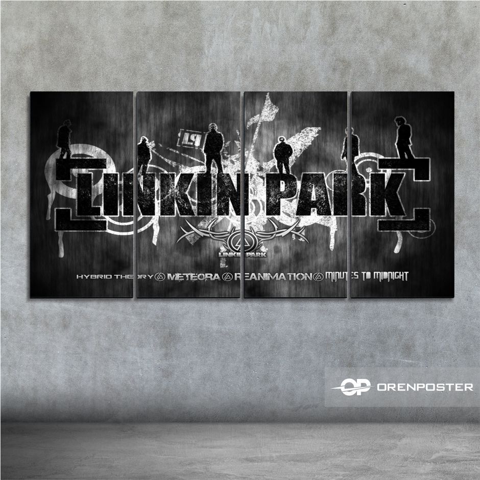 Poster  bingkai kayu Album Cover linkin park 88 Linkin Park-Ideen linkin park, mike shinoda, chester