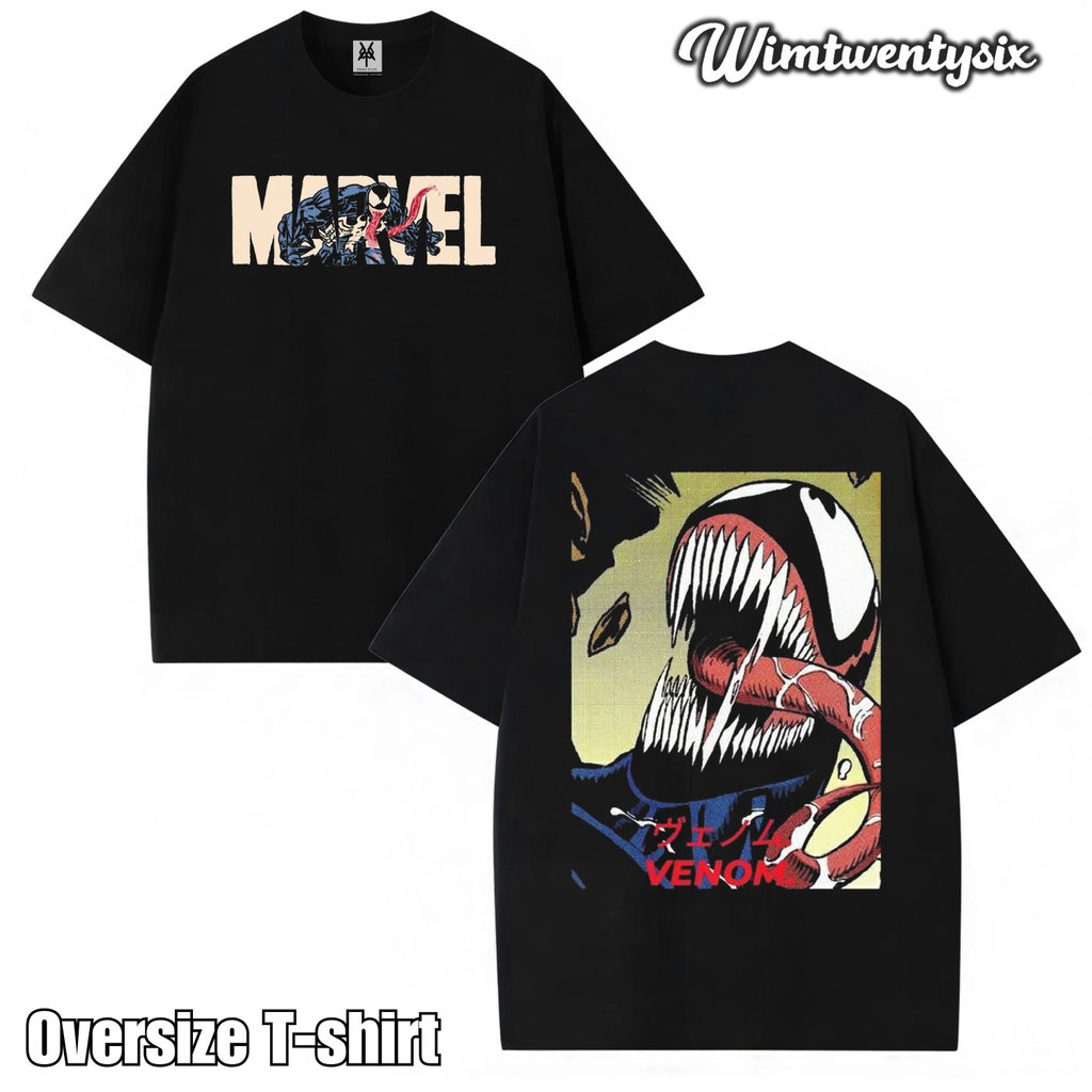 KAOS OVERSIZE MARVEL VENOM VINTAGE TEE