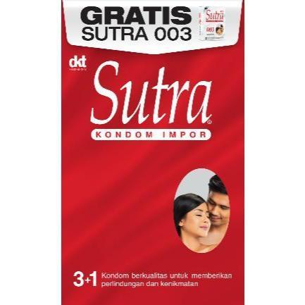 [SNI] Kondom Sutra Merah Classic Isi 3