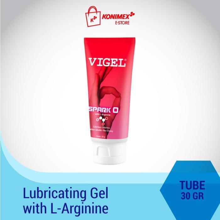 VIGEL LUBRICANT SPARK O GEL. Pelumas Wanita Lebih Cepat O - 30 g * kumbaraid9 *