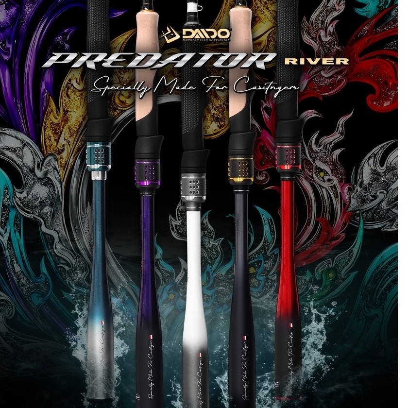 Daido - Joran Predator River Series SS300RHC Casting Spinning/Baitcasting - Joran Pancing
