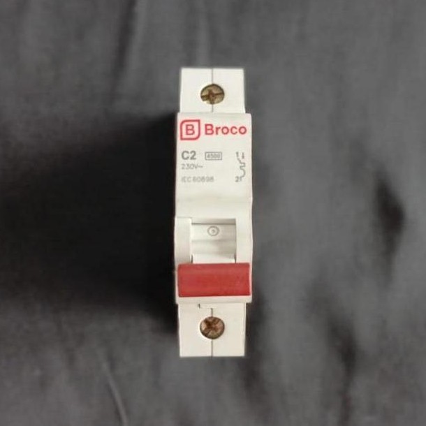 BROCO MCB C 2AMPERE/4AMPERE/6AMPERE/10AMPERE/16AMPERE/20AMPERE/25AMPERE/32AMPERE/40AMPERE