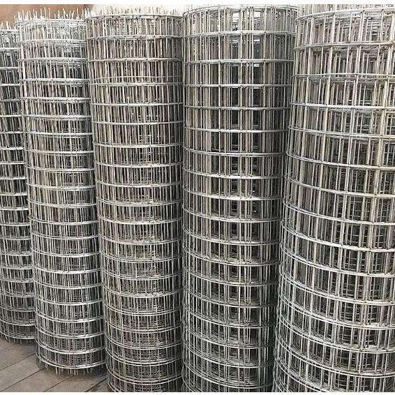 Wiremesh Roll Kawat Ram Besi Galvanis Diameter 3mm Full Las Titik