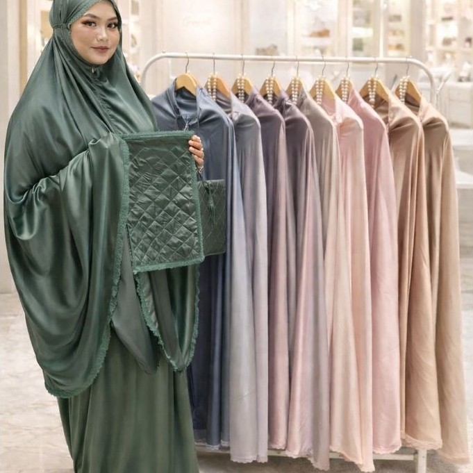Mukena Silk Fin Lace (kecil)